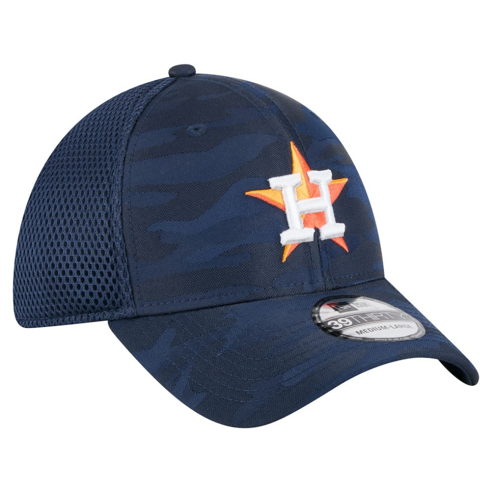 Houston Astros New Era Subtle Camo 39THIRTY Flex Hat - Navy Hats
