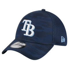 Tampa Bay Rays New Era Subtle Camo 39THIRTY Flex Hat - Navy Hats