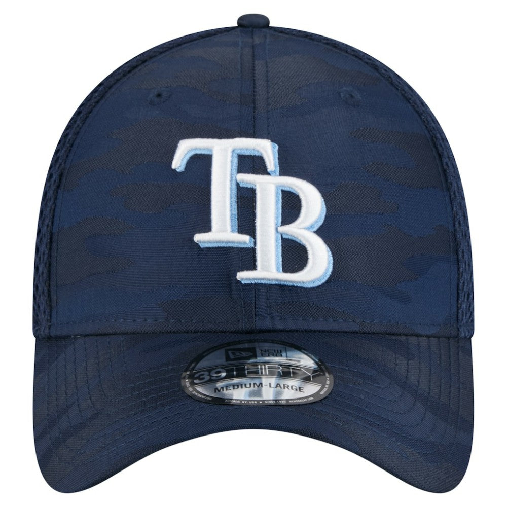 Tampa Bay Rays New Era Subtle Camo 39THIRTY Flex Hat - Navy Hats