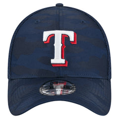 Texas Rangers New Era Subtle Camo 39THIRTY Flex Hat - Navy Hats
