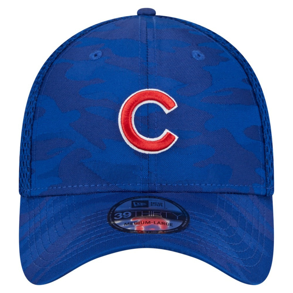 Chicago Cubs New Era Subtle Camo 39THIRTY Flex Hat - Royal Hats