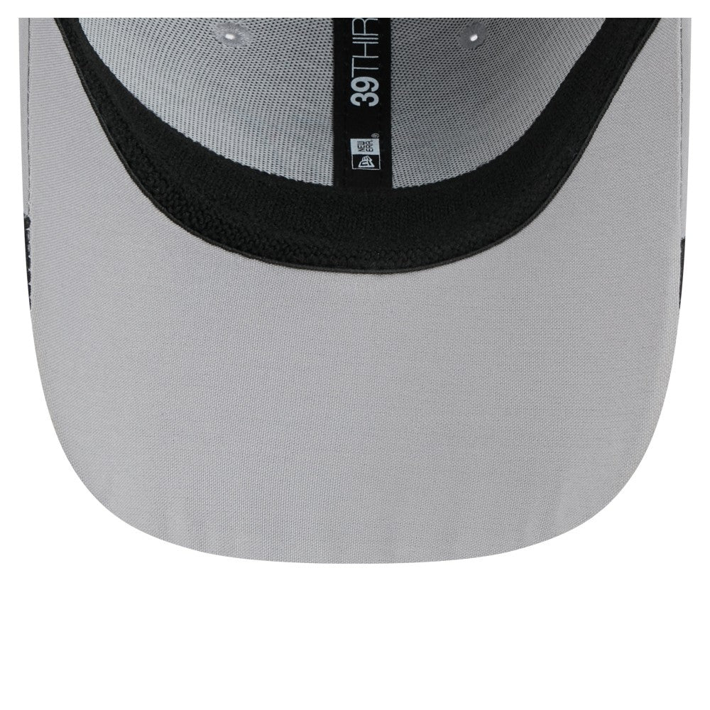Miami Marlins New Era Linear 39THIRTY Flex Hat - Gray Hats