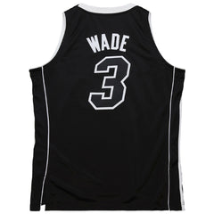 Dwyane Wade Miami Heat 2011/12 Hardwood Classics Authentic Jersey Black