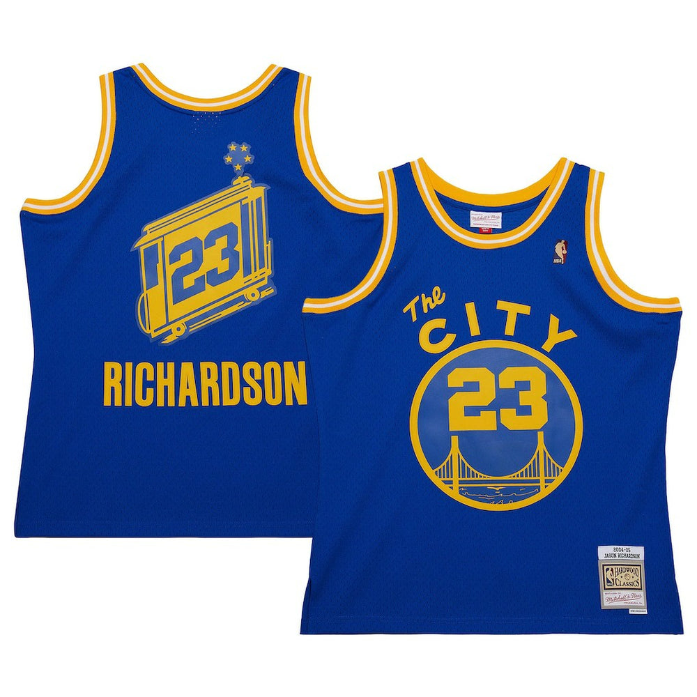 Jason Richardson Golden State Warriors 2004/05 Hardwood Classics Swingman Jersey Royal