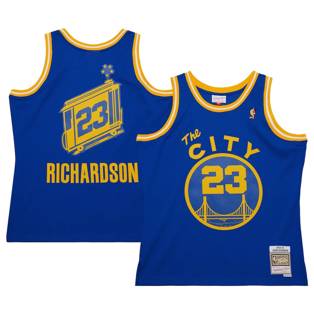Jason Richardson Golden State Warriors 2004/05 Hardwood Classics Swingman Jersey Royal