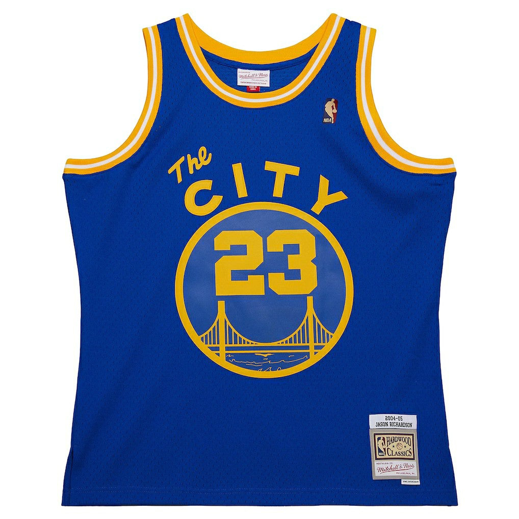 Jason Richardson Golden State Warriors 2004/05 Hardwood Classics Swingman Jersey Royal