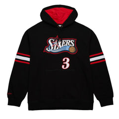 Allen Iverson Philadelphia 76ers Name & Number Pullover Hoodie Black
