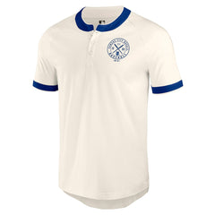 Kansas City Royals Darius Rucker Collection by Fanatics Henley Raglan T-Shirt - White T-shirts