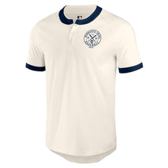 Minnesota Twins Darius Rucker Collection by Fanatics Henley Raglan T-Shirt - White T-shirts