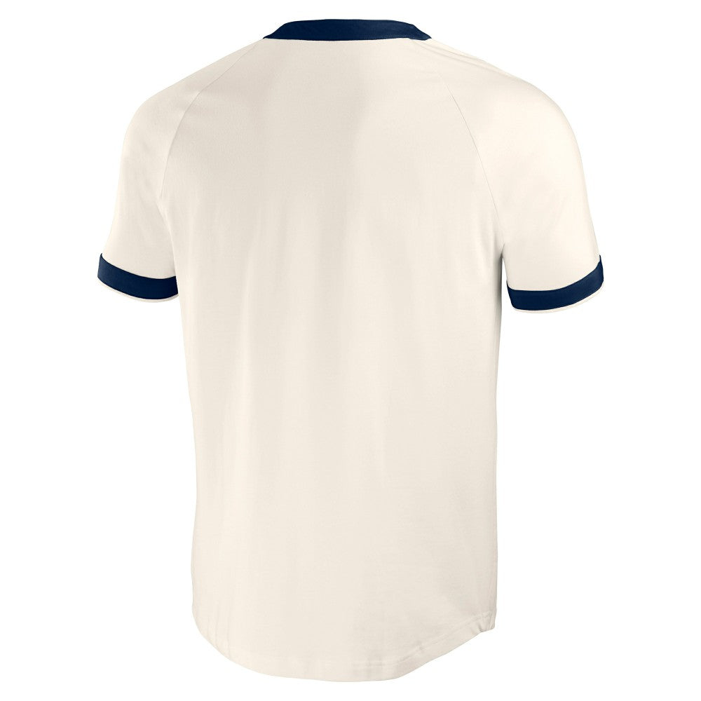 Minnesota Twins Darius Rucker Collection by Fanatics Henley Raglan T-Shirt - White T-shirts
