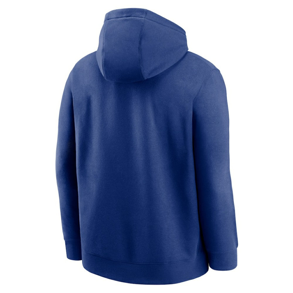 Texas Rangers Nike Club Stack Pullover Hoodie - Royal Hoodies