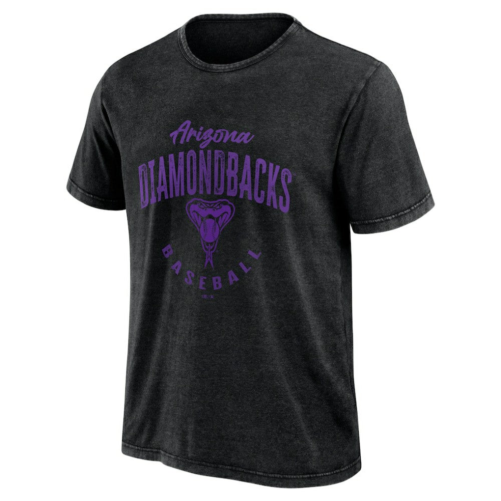 Arizona Diamondbacks Darius Rucker Collection by Fanatics Cooperstown Collection Washed T-Shirt - Black T-shirts