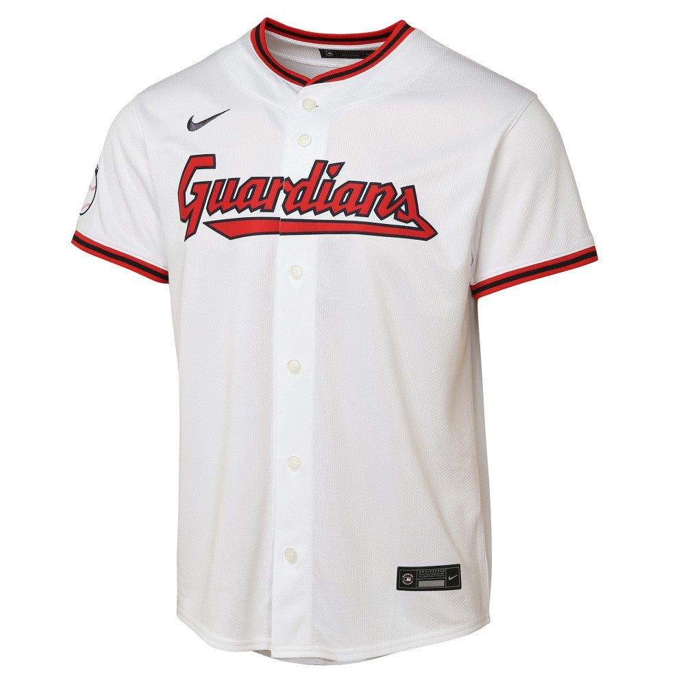 José Ramírez Cleveland Guardians Nike Youth Home  Limited Player Jersey - White Jerseys