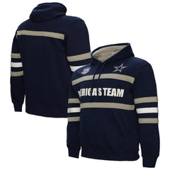 Dallas Cowboys America's Team Head Coach Pullover Hoodie Navy