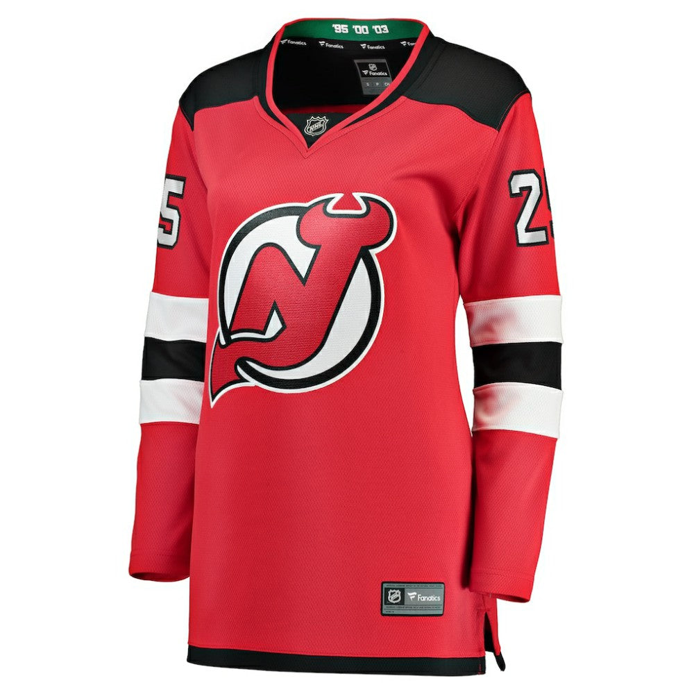 NHL Jacob Markstrom New Jersey Devils Fanatics Women's Home Breakaway Jersey - Red