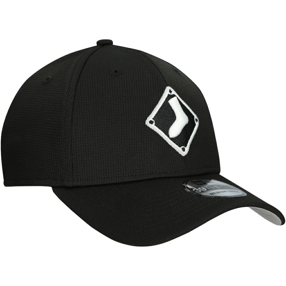 Chicago White Sox New Era 2025 Batting Practice 39THIRTY Flex Hat - Black Hats