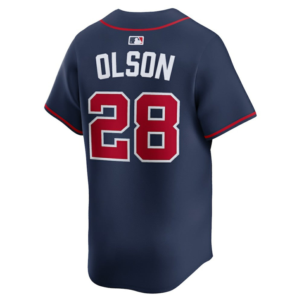 Matt Olson Atlanta Braves Nike Alternate Limited Jersey - Navy Jerseys