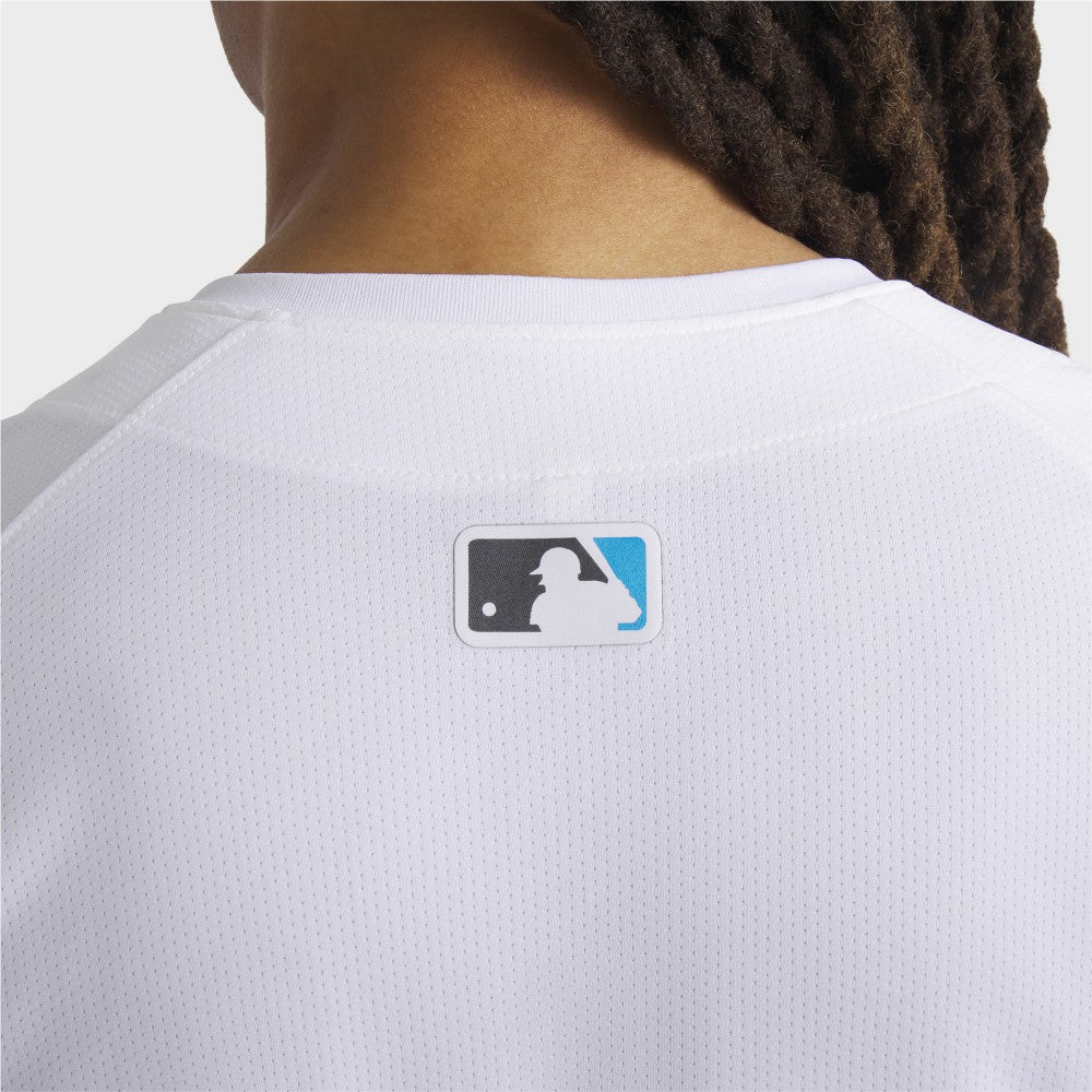 Miami Marlins Nike Home Limited Jersey - White Jerseys