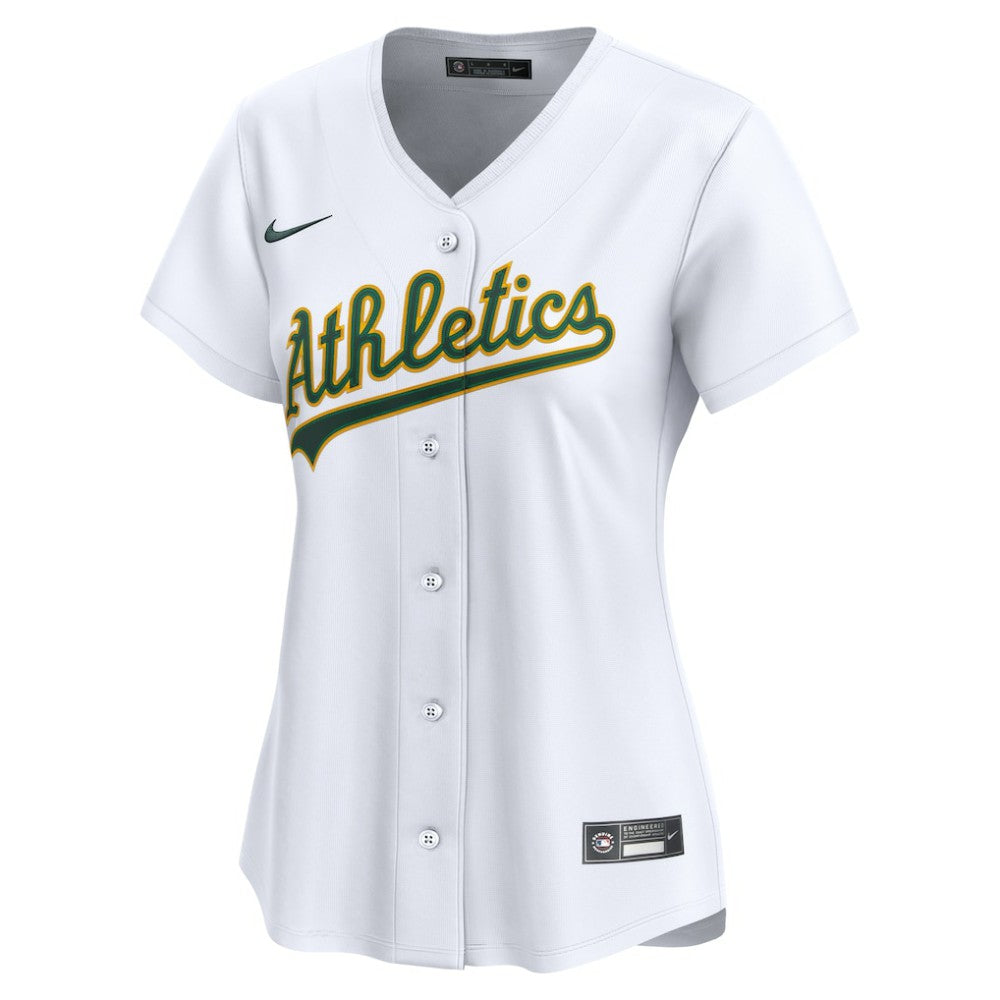 Athletics Nike Women's Home Limited Jersey – White Jerseys