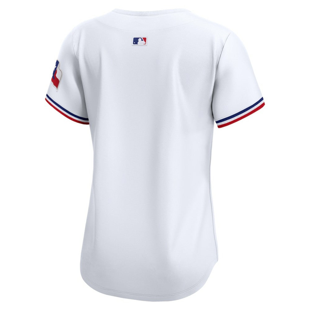 Texas Rangers Nike Women's Home Limited Jersey - White Jerseys