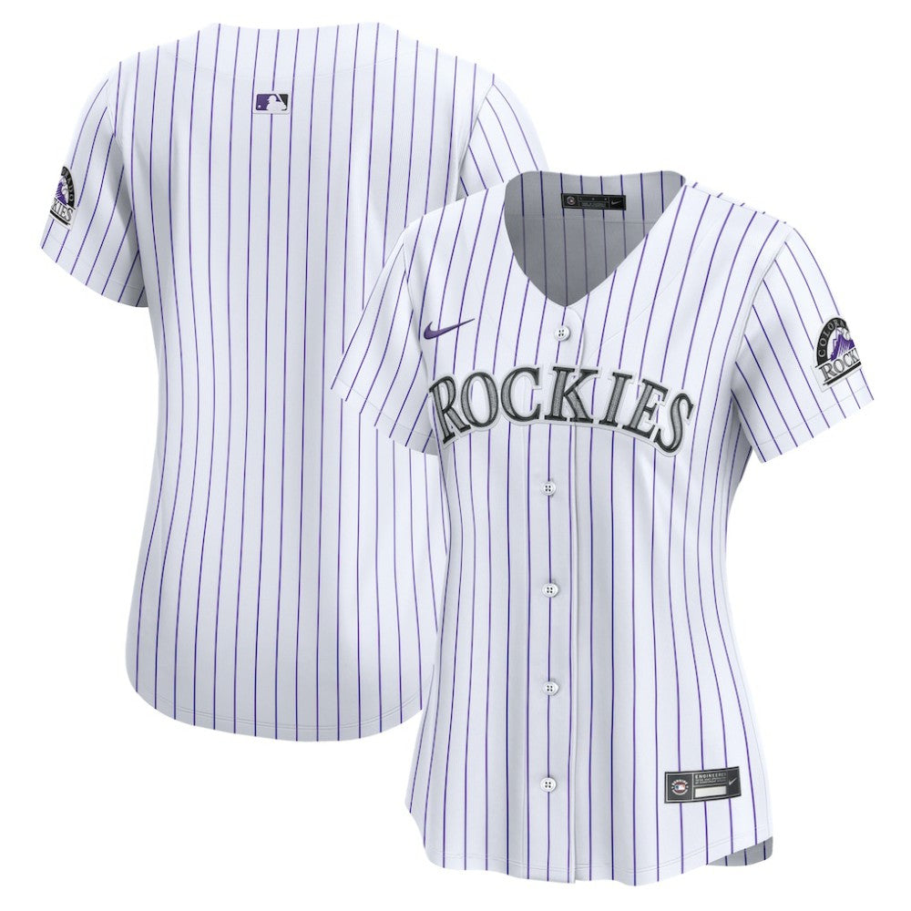 Colorado Rockies Nike Women's Home Limited Jersey - White Jerseys