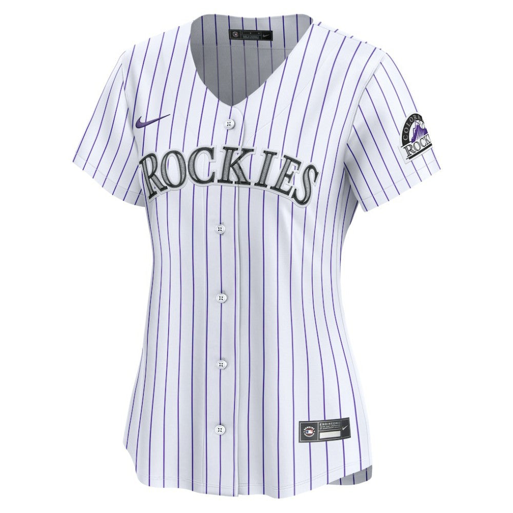 Colorado Rockies Nike Women's Home Limited Jersey - White Jerseys
