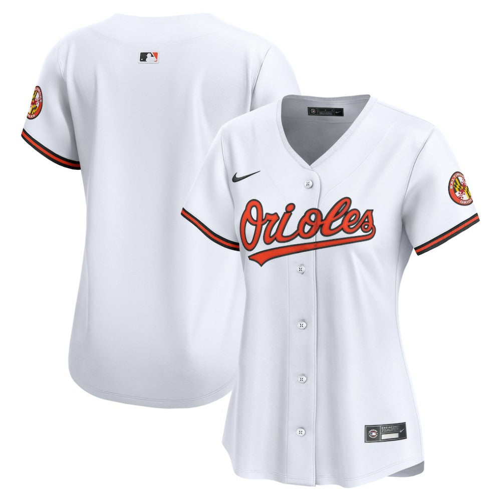 Baltimore Orioles Nike Women's Home Limited Jersey - White Jerseys