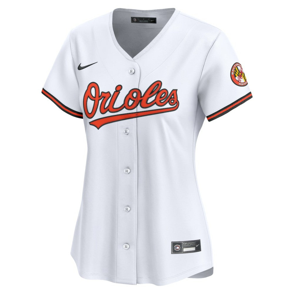 Baltimore Orioles Nike Women's Home Limited Jersey - White Jerseys