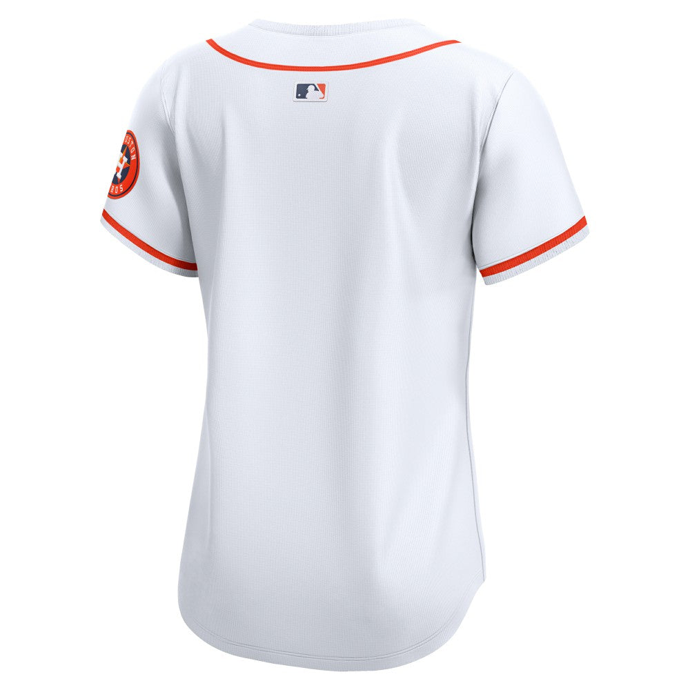 Houston Astros Nike Home Women's Limited Jersey - White Jerseys