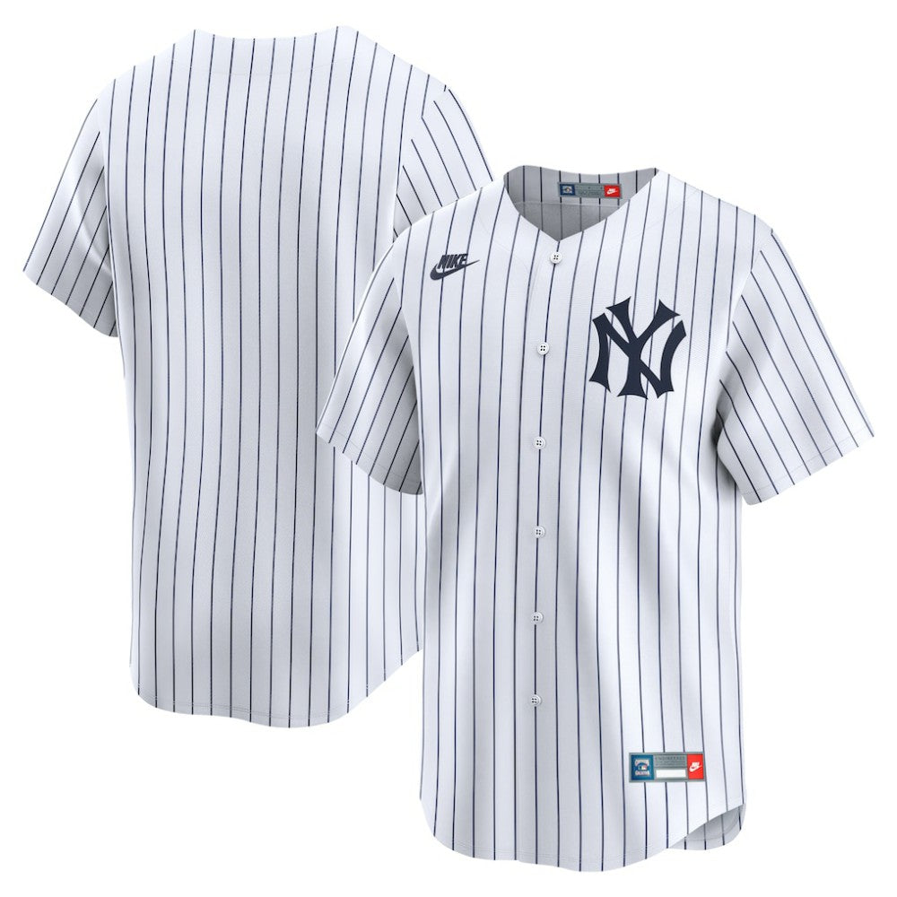 New York Yankees Nike Cooperstown Collection Limited Jersey - White Jerseys