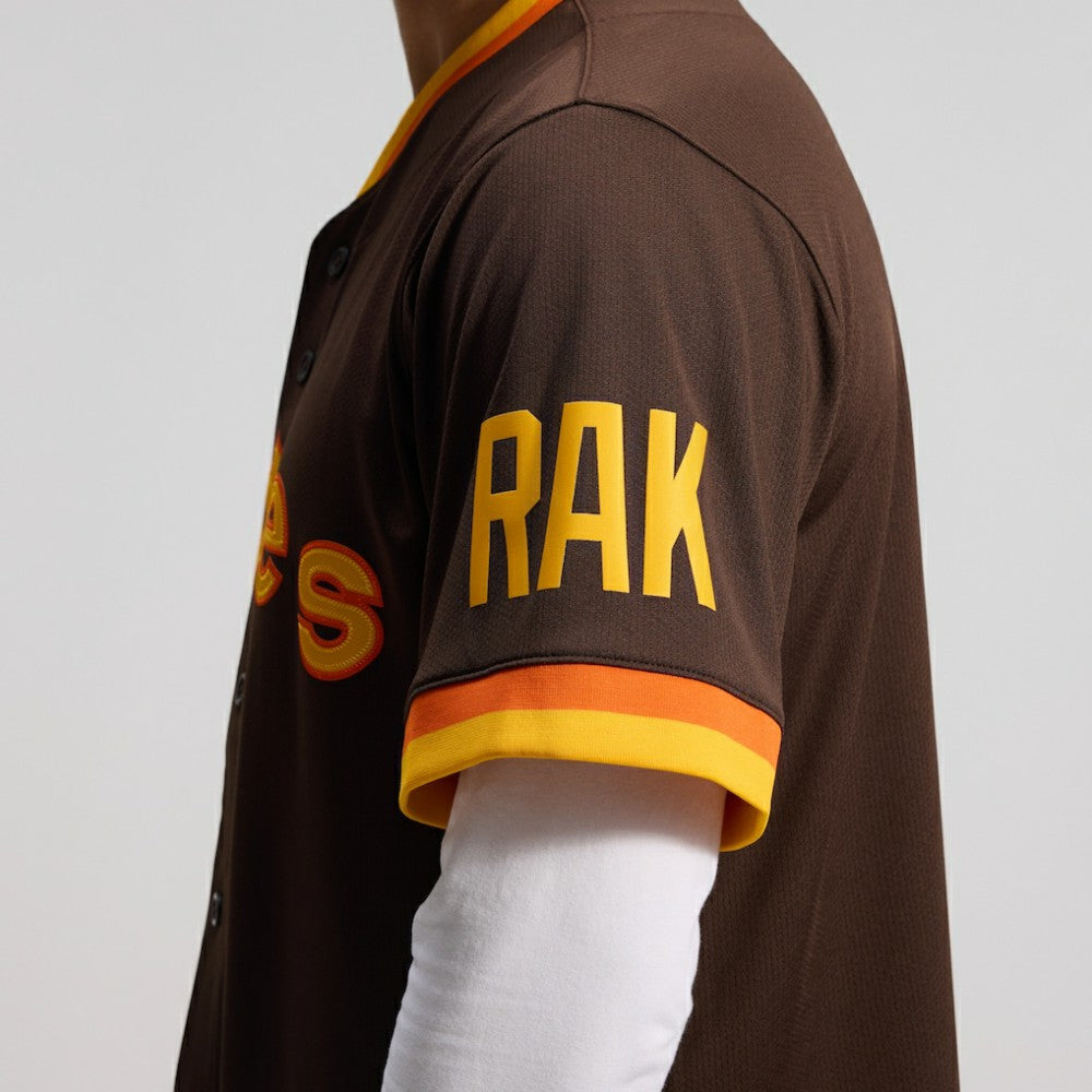 San Diego Padres Nike Cooperstown Collection Limited Jersey - Brown Jerseys