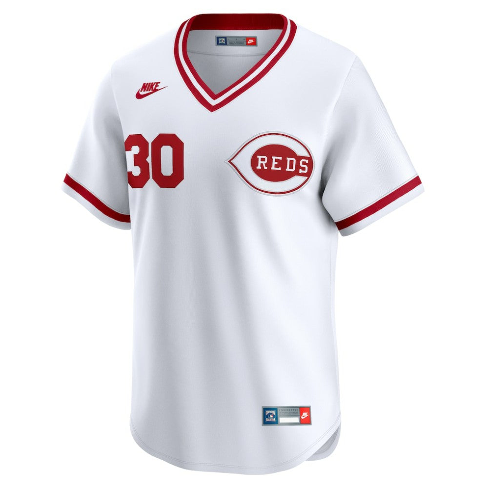Ken Griffey Cincinnati Reds Nike Throwback Cooperstown Collection Limited Jersey - White Jerseys