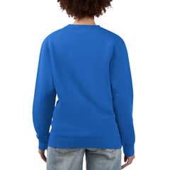 Chicago Cubs G-III 4Her by Carl Banks Women's Flowers Graphic Pullover Sweatshirt - Royal Pullover