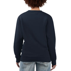 Milwaukee Brewers G-III 4Her by Carl Banks Women's Flowers Graphic Pullover Sweatshirt - Navy Pullover