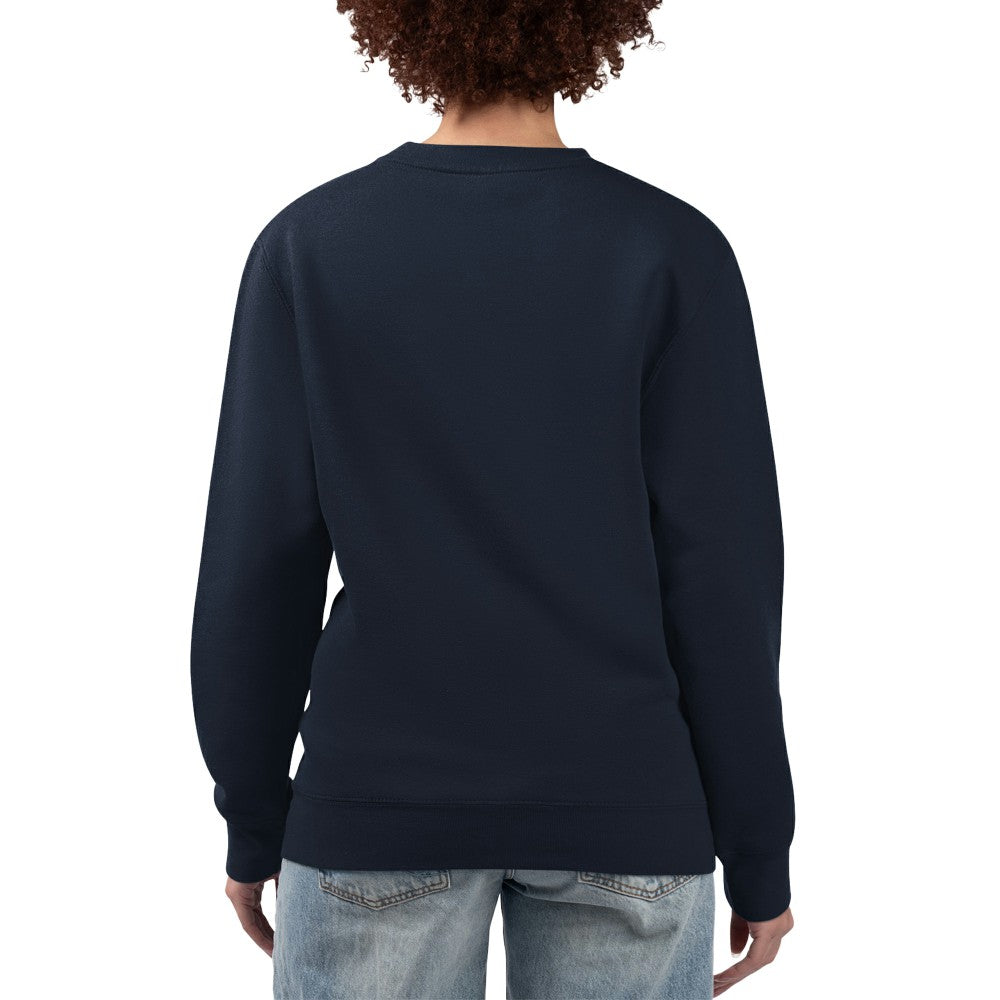 Cleveland Guardians G-III 4Her by Carl Banks Women's Flowers Graphic Pullover Sweatshirt - Navy Pullover