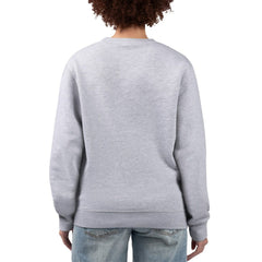 Boston Red Sox G-III 4Her by Carl Banks Women's Flowers Graphic Pullover Sweatshirt - Heather Gray Pullover