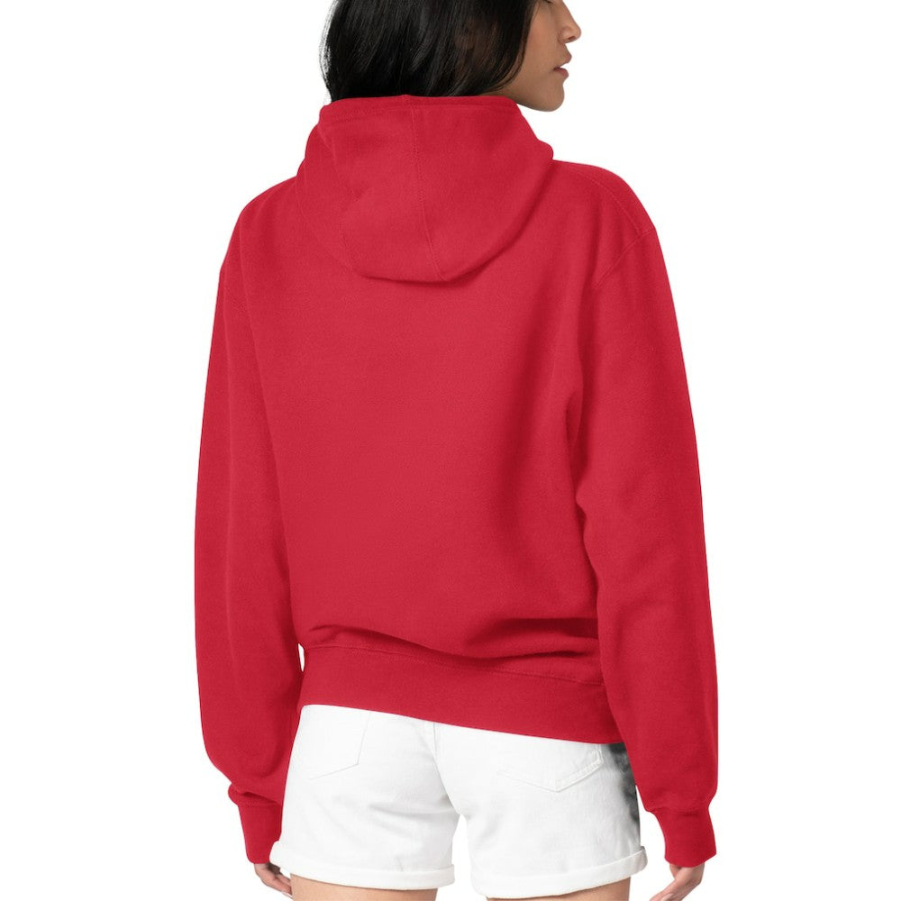 Chicago Cubs G-III 4Her by Carl Banks Women's Flowers Graphic Pullover Hoodie - Red Hoodies