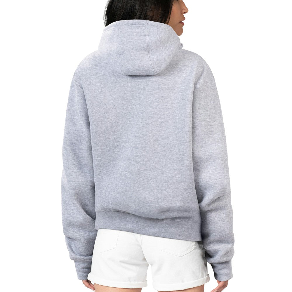 Los Angeles Dodgers G-III 4Her by Carl Banks Women's Flowers Graphic Pullover Hoodie - Heather Gray Hoodies