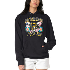 Pittsburgh Pirates G-III 4Her by Carl Banks Women's Flowers Graphic Pullover Hoodie - Black Hoodies