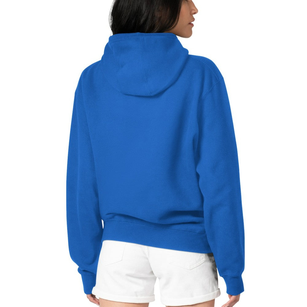 Texas Rangers G-III 4Her by Carl Banks Women's Flowers Graphic Pullover Hoodie - Royal Hoodies