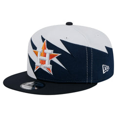 Houston Astros New Era Jagged 9FIFTY Snapback Hat - Navy/White Hats