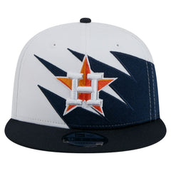 Houston Astros New Era Jagged 9FIFTY Snapback Hat - Navy/White Hats