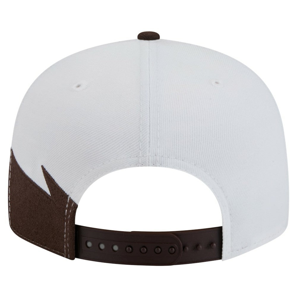 San Diego Padres New Era Jagged 9FIFTY Snapback Hat - Brown/White Hats