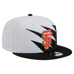 San Francisco Giants New Era Jagged 9FIFTY Snapback Hat - Black/White Hats