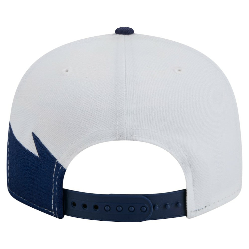 Tampa Bay Rays New Era Jagged 9FIFTY Snapback Hat - Navy/White Hats