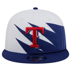 Texas Rangers New Era Jagged 9FIFTY Snapback Hat - Royal/White Hats