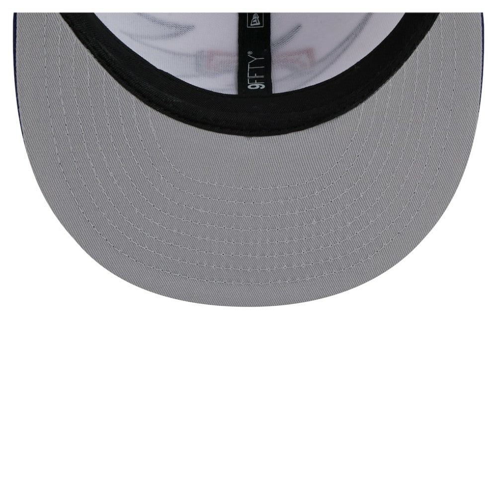 Texas Rangers New Era Jagged 9FIFTY Snapback Hat - Royal/White Hats