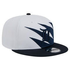 Detroit Tigers New Era Jagged 9FIFTY Snapback Hat - Navy/White Hats