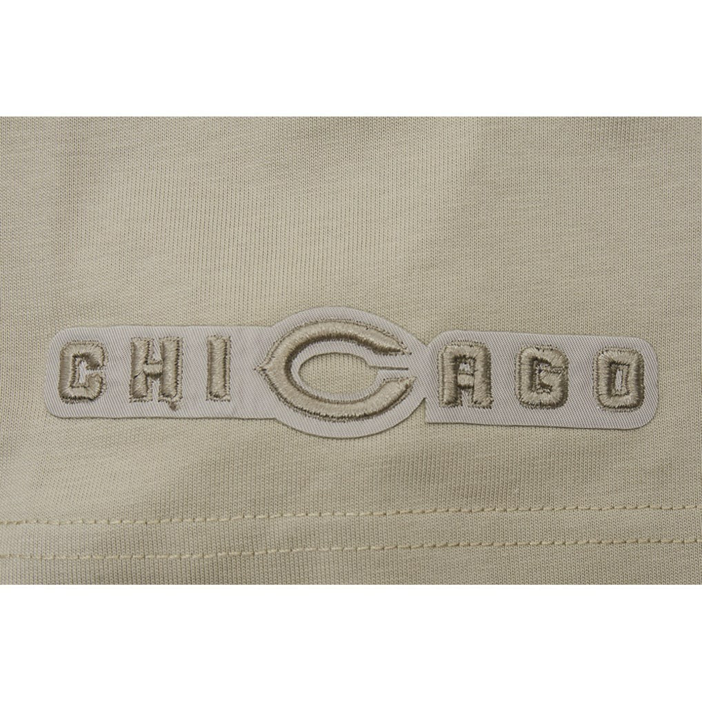 Chicago Bears Pro Standard Drop Shoulder T-Shirt Tan