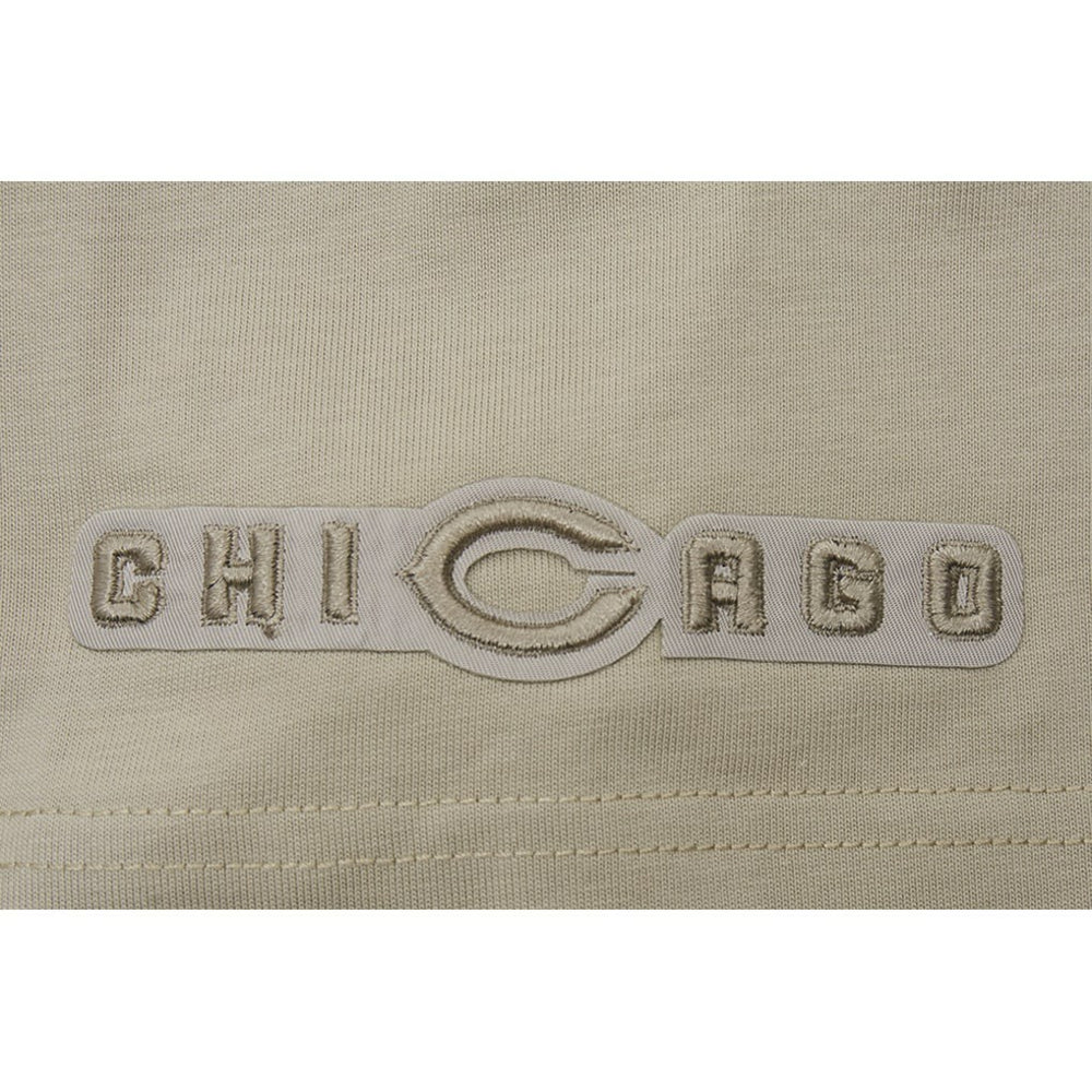 Chicago Bears Pro Standard Drop Shoulder T-Shirt Tan